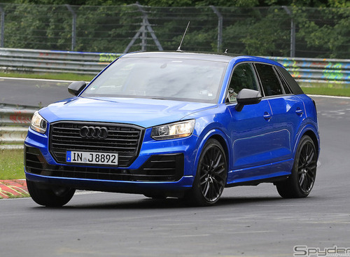 アウディ「SQ2」がニュルで高速テスト！最小ながら力強い「S」の加速 画像