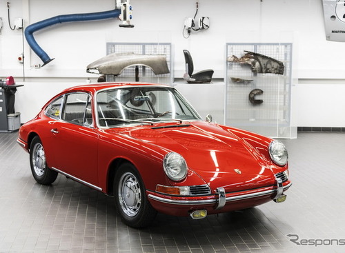 【名車列伝】現存最古の911、ポルシェミュージアムに収蔵…「901」と呼ばれた1964年生産車 画像