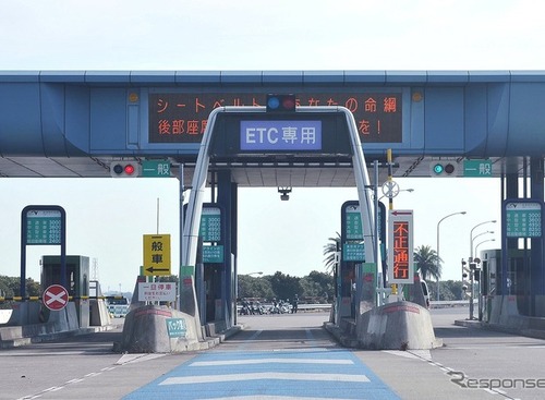 ETCバーを試験的に開放…阪和道阪南IC入口など　8月22日から 画像