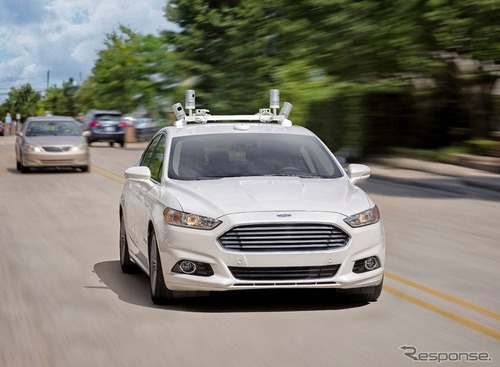 フォード、2021年に完全自動運転車を実用化 画像