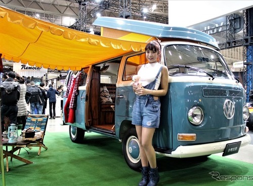 【東京オートサロン2018】レストアされた“VWバス”が登場…「クルマで楽しもう」がテーマ 画像