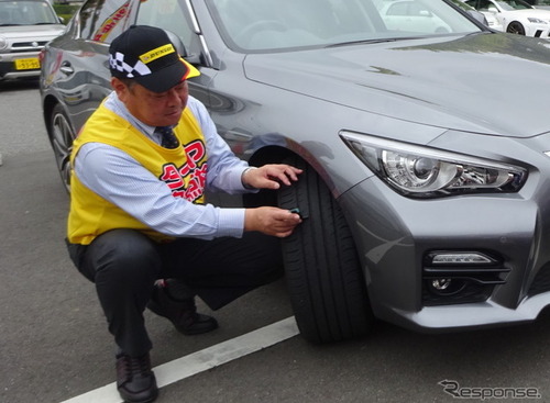GWのお出かけ前に、愛車の「タイヤ安全点検」をしよう！ … ダンロップが全国でタイヤ点検実施　累計台数9万1602台 画像