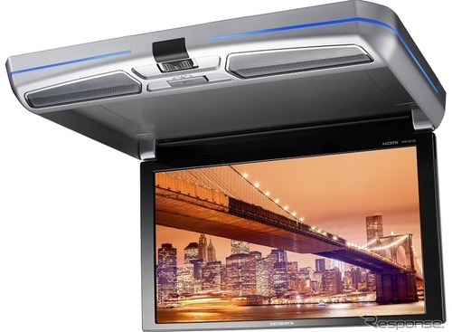 車内で“ハイビジョン画質”が楽しめる！大画面「11.6V型」フリップダウンモニター…パイオニア 画像