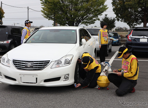 【要注意】あなたの愛車は大丈夫？　3台に1台が空気圧過不足…ダンロップ全国タイヤ安全点検 画像