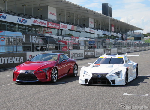 【SUPER GT】レクサス LC500…来季は規則で速度抑制も、開発の永井氏「速くするのが仕事」 画像