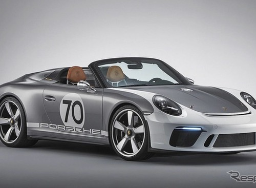 【気になるクルマ】軽くて速い！　ポルシェ 911 「スピードスターコンセプト」… 市販の可能性も？ 画像