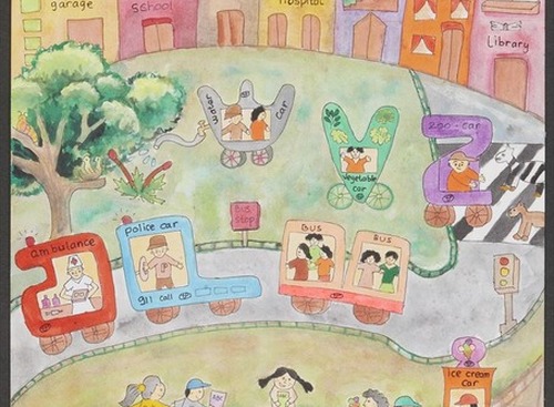 子どもたちのアイデアに脱帽！ 「夢のクルマ」アートコンテスト入賞作品決定 画像