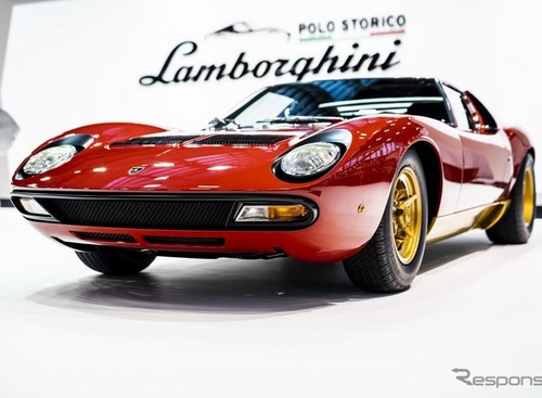 13ヶ月に及ぶフルレストアがついに完成…ランボルギーニの名車『ミウラ』、レトロモビル2019で披露！ 画像