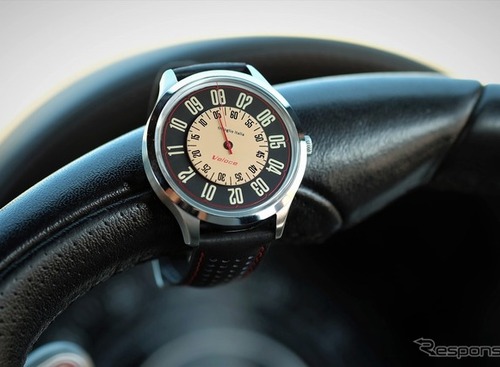 フィアット『500』のスピードメーター？ 車マニアがデザインした時計「ヴェローチェ」が発売 画像