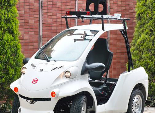 ZMP、自動運転用ソフトウェア搭載の超小型EVベースロボットカーを発売 画像