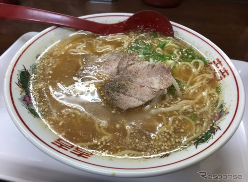【ドライブ飯】マツダOBが腕を振るう食堂「有宝」…ラーメンがおススメ 画像