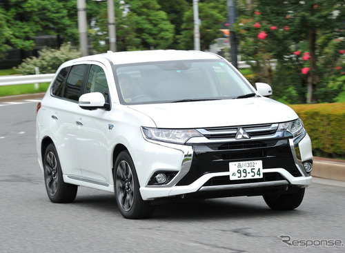 【三菱 アウトランダーPHEV 試乗】本気度では欧州に勝る出来、あとは禊を済ませて…中村孝仁 画像