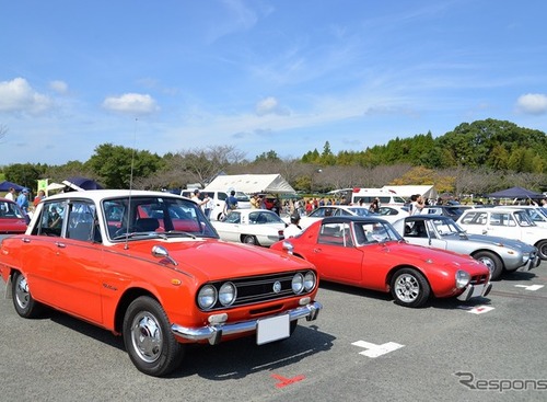 ベレット 、ケンメリ、クジラやバモスも！　約170台の名車たちが熊本で集う 画像