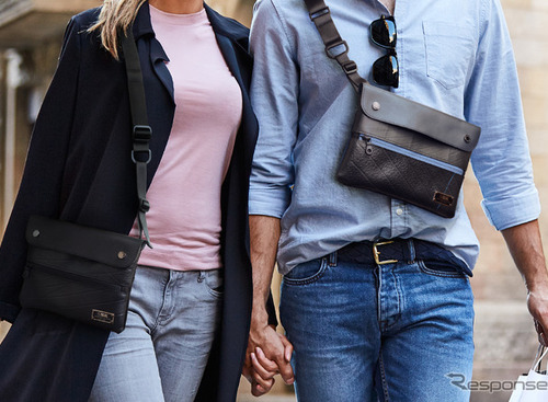 廃タイヤを利用したとは思えない！　国内の職人が手掛けた　財布＆バッグ　 画像