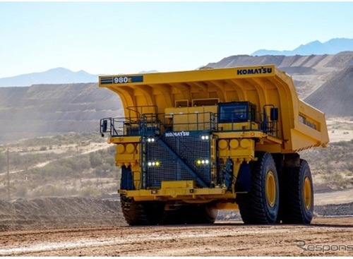 コマツの最大機種、電気駆動式超大型ダンプを市場投入 画像