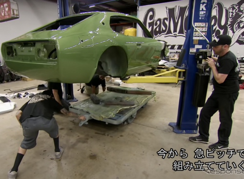 ダットサン280Z　あと2週間なのにエンジンは？本当に大丈夫か!? 　MotorTrend［動画］ 画像