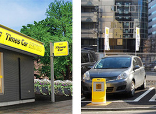 パーク24、レンタル＆カーシェア車両にバックモニターを標準装備 画像