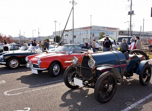 名車たちが約100台！　ブガッティT13やスバル360が歴史の織都を走る…クラシックカーフリーラリーin桐生2021 画像