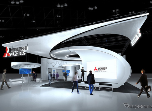 【CEATEC 16】三菱電機、次世代自動車運転支援技術を紹介 画像