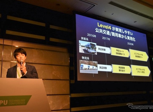 【GTC Japan 2016】ソフトバンクが取り組む自動運転...実用化のカギは地方の路線バス 画像