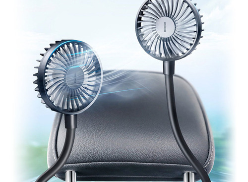 ピンポイントに送風！　実用性重視のヘッドレストツインファン「K-FAN09」 画像