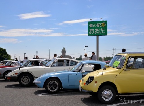 猛暑も吹き飛ばすヒストリックカーの集い…道の駅おおた「サンブレフェスタ」 画像