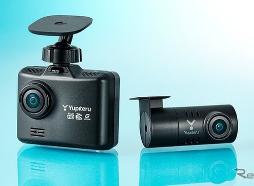 夜間も鮮明な前後2カメラのドラレコ「SN-TW9880d」量販店向けモデル…ユピテル 画像