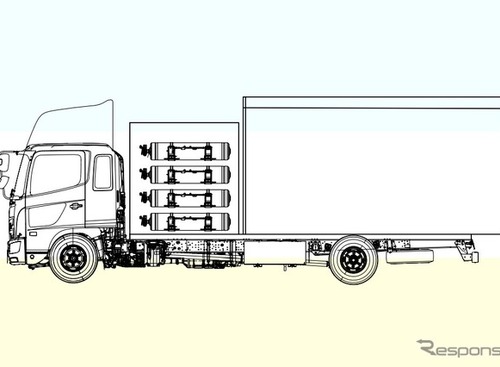 水素内燃エンジンが、ディーゼル並みの出力…2026年度にトラック市販めざす 画像
