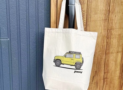 ジムニー 、プリント「トートバッグ」が登場…SUZUKIオフィシャルライセンス 画像