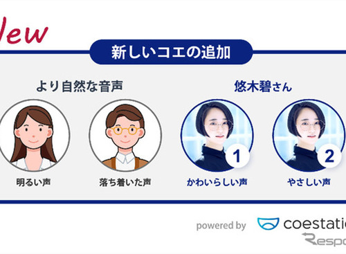 オールインワン車載器、声優・悠木碧など4種類の「コエ」を追加…パイオニア 画像