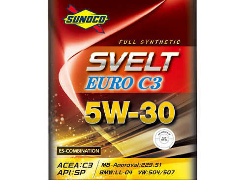 欧州車向けエンジンオイルSUNOCO『SVELT EURO』シリーズをリニューアル 画像