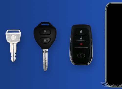 乗り捨て無料の片道専用レンタカーに東海理化の「デジタルキー」が採用 画像
