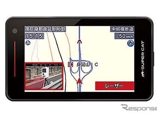 無線LAN搭載のフルスペック仕様「レーザー＆レーダー探知機」Web限定モデル…ユピテル 画像