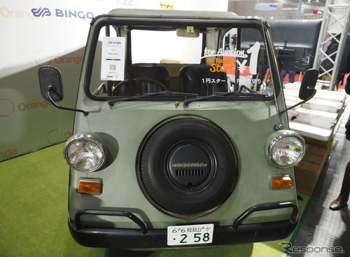 レトロな希少車、初代「バモス」と1987年の豪州限定「ランクル」に注目集まる…東京アウトドアショー2023 画像