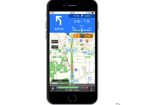 カーナビアプリ MapFan、全面リニューアル…地図データは年12回更新 画像