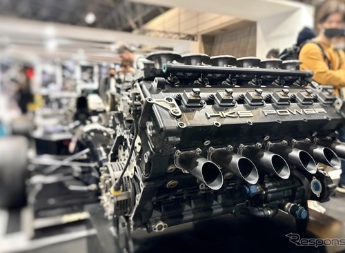 F1を目指した幻のV12気筒エンジン、HKSの創業50年の軌跡と未来への道程…東京オートサロン2023 画像