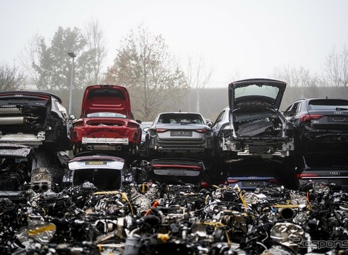 アウディ、車両の「使用済み素材」を新車の生産に再利用…試験運用を開始 画像