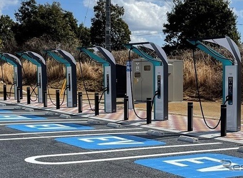 2025年度までに1100口、高速道路に急速充電器を整備---EV普及に備えて 画像