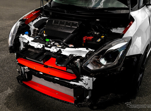 スイフトスポーツの冷却性能を大幅に向上させるタナベ「クーリングプレート」 画像