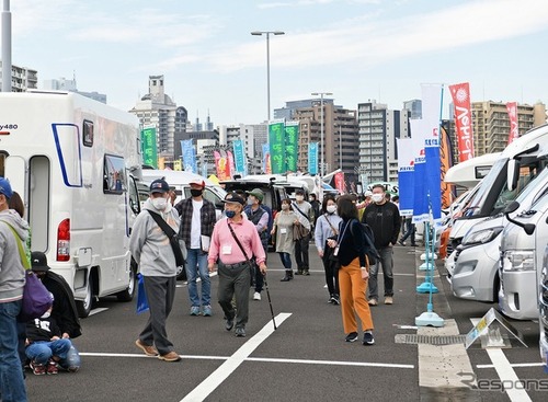 神奈川キャンピングカーフェア、川崎競馬場に120台が集結　4月22-23日 画像