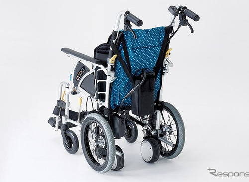 介助用車いす電動アシストユニット「軽e」、ジェイテクトが量産開始 画像