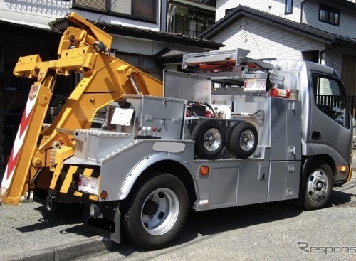 手配後のレッカー車の位置情報・到着予想時間を可視化…損害保険ジャパンがサービス開始 画像