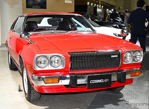 アンチ公害の高級クーペ、赤いマツダ コスモAP…オートモビルカウンシル2023 画像