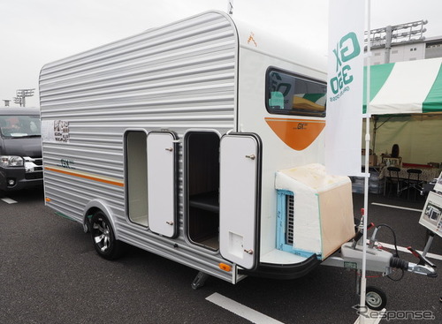 積む、寝るに特化し若者からも支持：タコス「グランドクロスGX350」…神奈川キャンピングカーフェア 画像