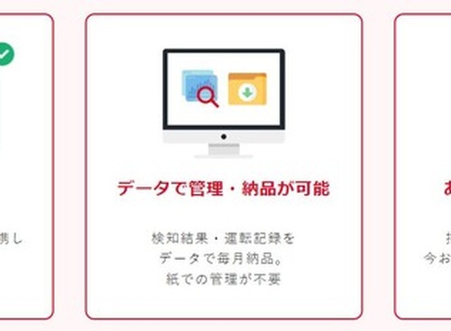 アルコールチェックを管理代行、トヨタの社用車管理クラウドサービスに新機能 画像