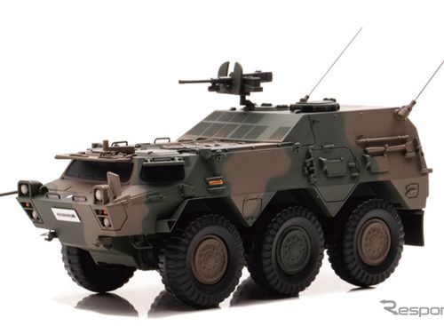 国産初の装輪装甲車「陸上自衛隊82式指揮通信車」、1/43スケールで再現 画像