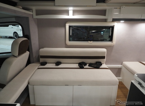 トラックに強いマツダディーラーが作った軽キャブコン：新相武「モーニングワン キャンパージャスト」…ALL関東キャンピングカーフェア2023 画像