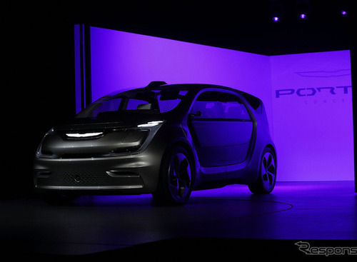 【CES 2017】クライスラー、自動運転EVコンセプト「ポータル」を初公開 画像