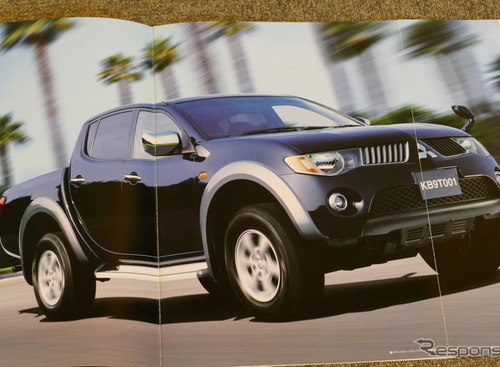 それまでのピックアップトラックを過去のものにした、初代・三菱『トライトン』【懐かしのカーカタログ】 画像