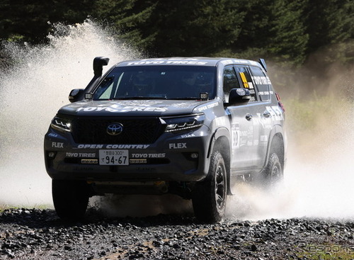 ラリー北海道、参戦3チームを「オープンカントリー」でサポート…トーヨータイヤ 画像